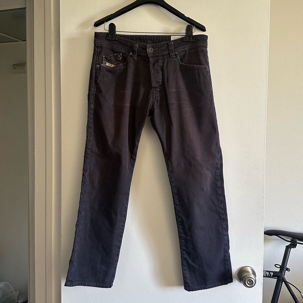 Diesel Purple/Blue Darron Distressed Designer Denim Stretch Jeans size 29